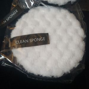 2 Makeup Clean Sponges - Makeup Removers